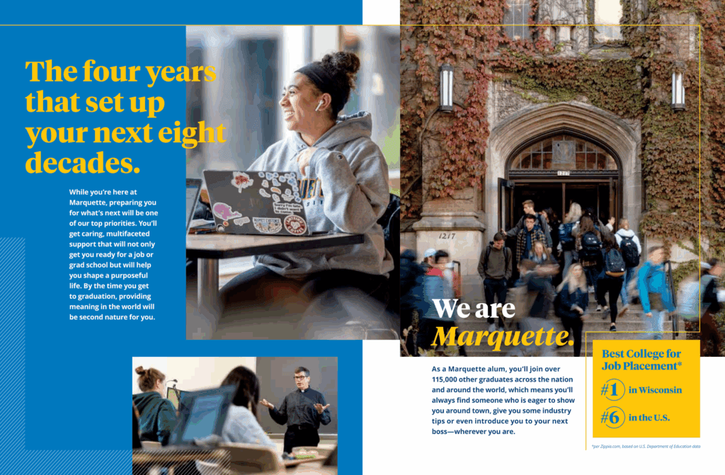 Office of Marketing and Communication receives three Best of District V awards from CASE - Marquette Today